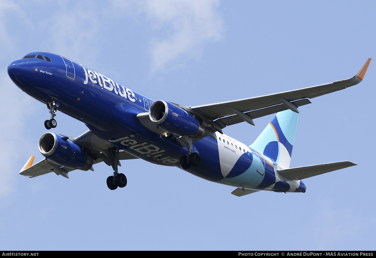 Aircraft Photo of N821JB | Airbus A320-232 | JetBlue Airways | AirHistory.net #695695