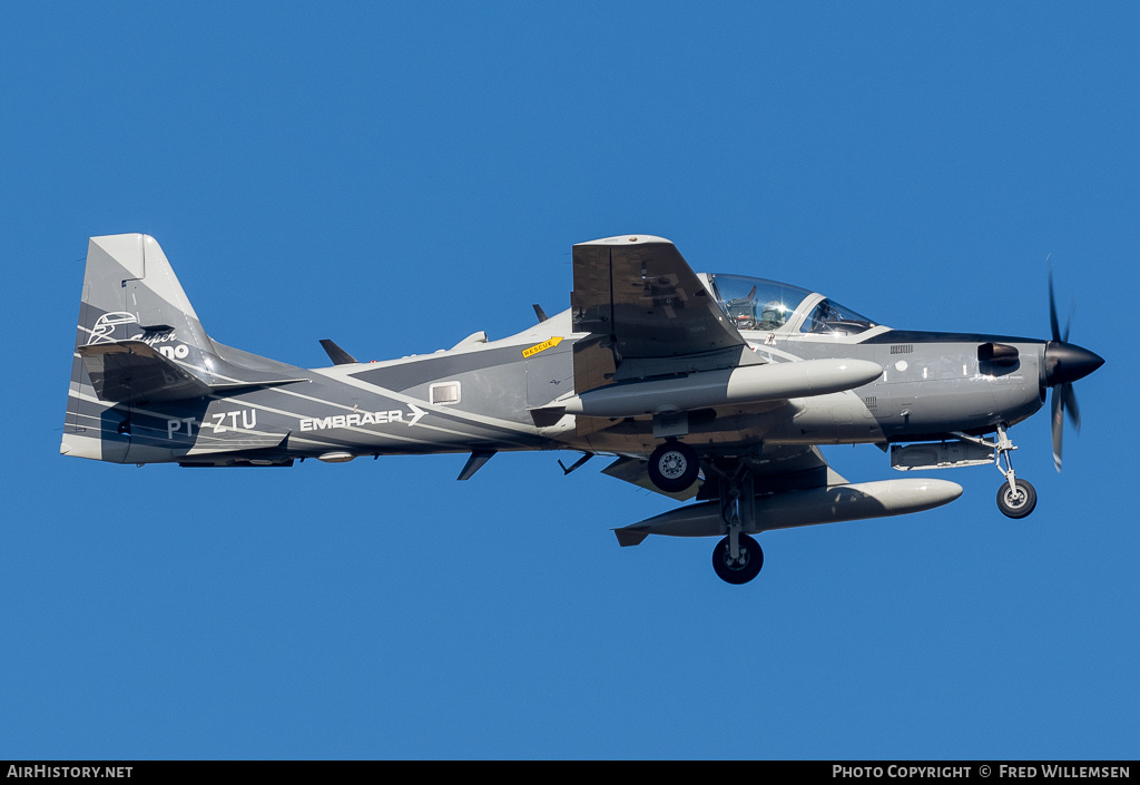 Aircraft Photo of PT-ZTU | Embraer EMB-314 Super Tucano | Embraer | AirHistory.net #695743