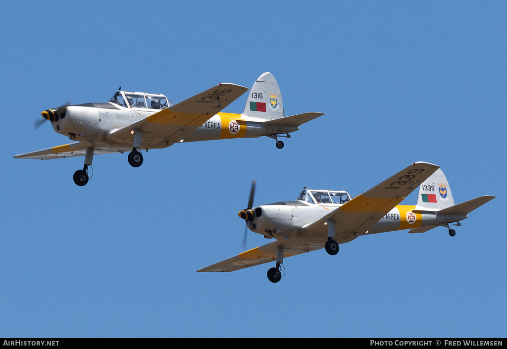 Aircraft Photo of 1316 | De Havilland Canada DHC-1 Chipmunk Mk20 | Portugal - Air Force | AirHistory.net #695745