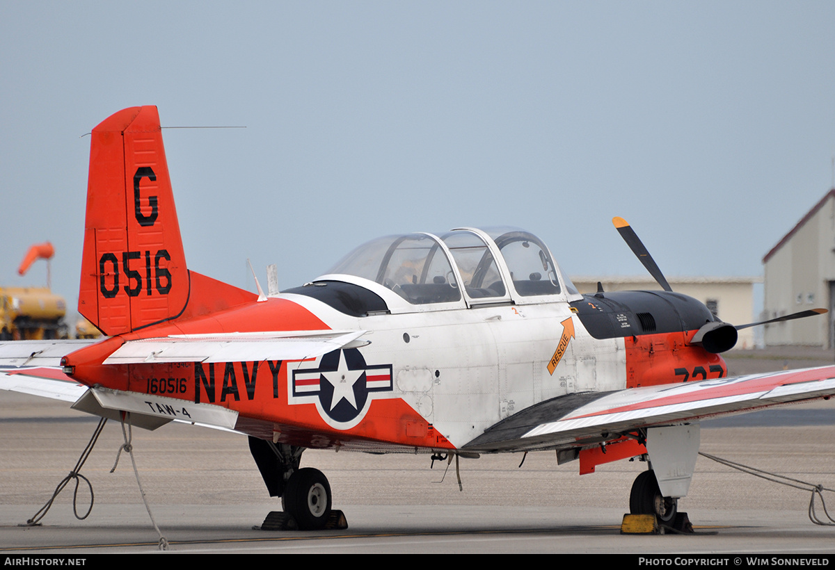 Aircraft Photo of 160516 | Beech T-34C Turbo Mentor | USA - Navy | AirHistory.net #695748