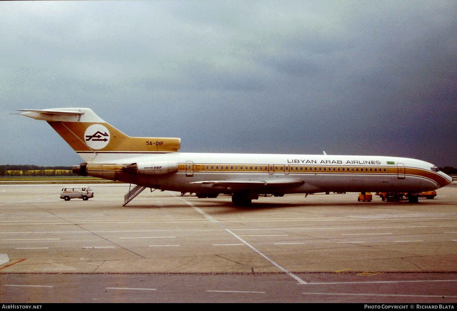Aircraft Photo of 5A-DIF | Boeing 727-2L5/Adv | Libyan Arab Airlines | AirHistory.net #695751