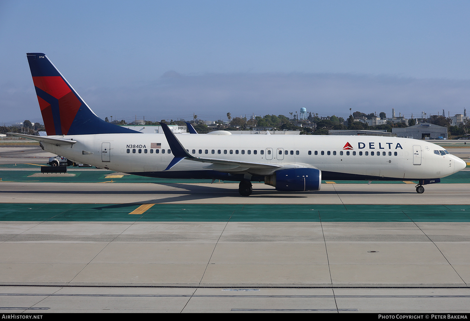 Aircraft Photo of N384DA | Boeing 737-832 | Delta Air Lines | AirHistory.net #695768