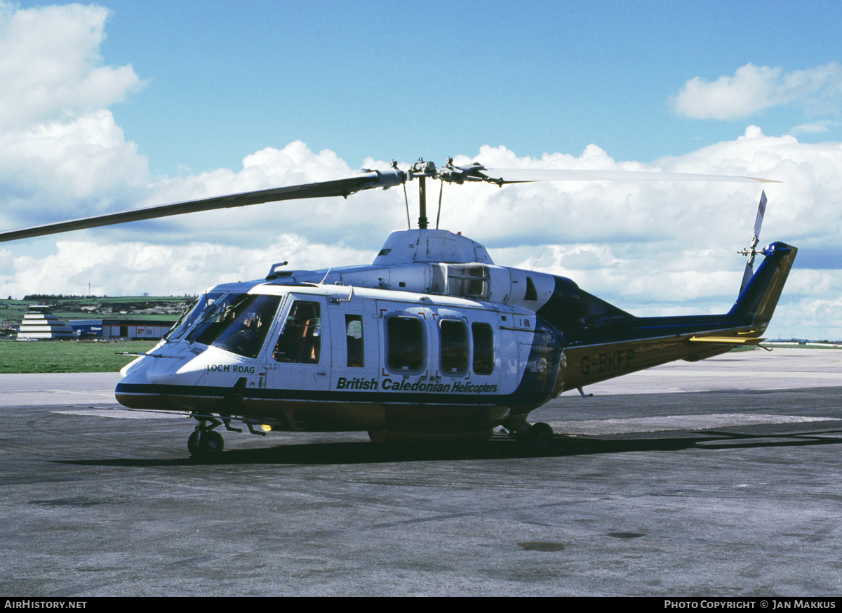 Aircraft Photo of G-BKFP | Bell 214ST SuperTransport | British Caledonian Helicopters | AirHistory.net #695791