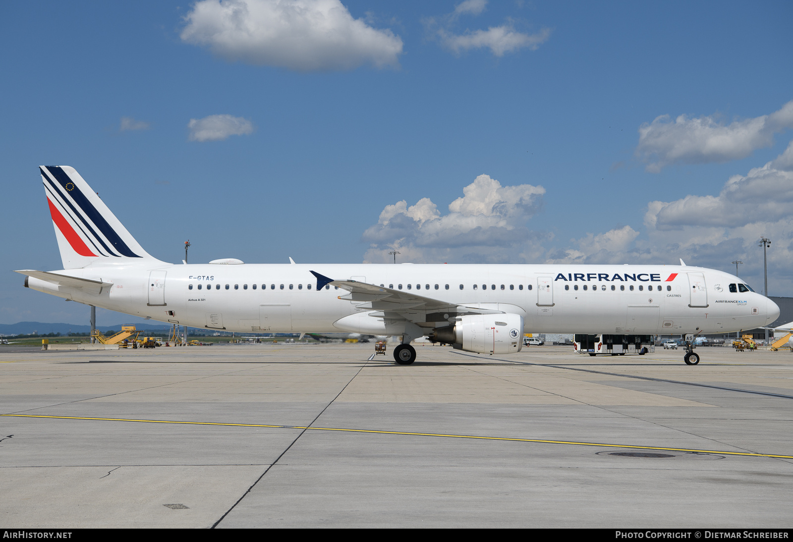 Aircraft Photo of F-GTAS | Airbus A321-212 | Air France | AirHistory.net #695799