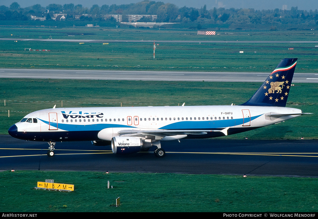 Aircraft Photo of F-OHFU | Airbus A320-212 | Volare Airlines | AirHistory.net #695803