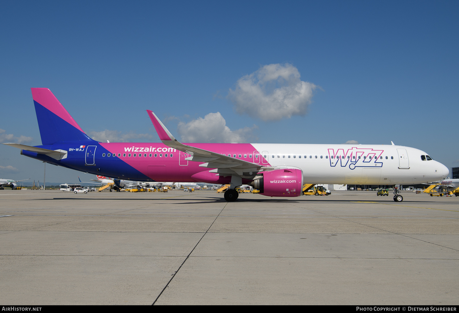 Aircraft Photo of 9H-WAJ | Airbus A321-271NX | Wizz Air | AirHistory.net #695804