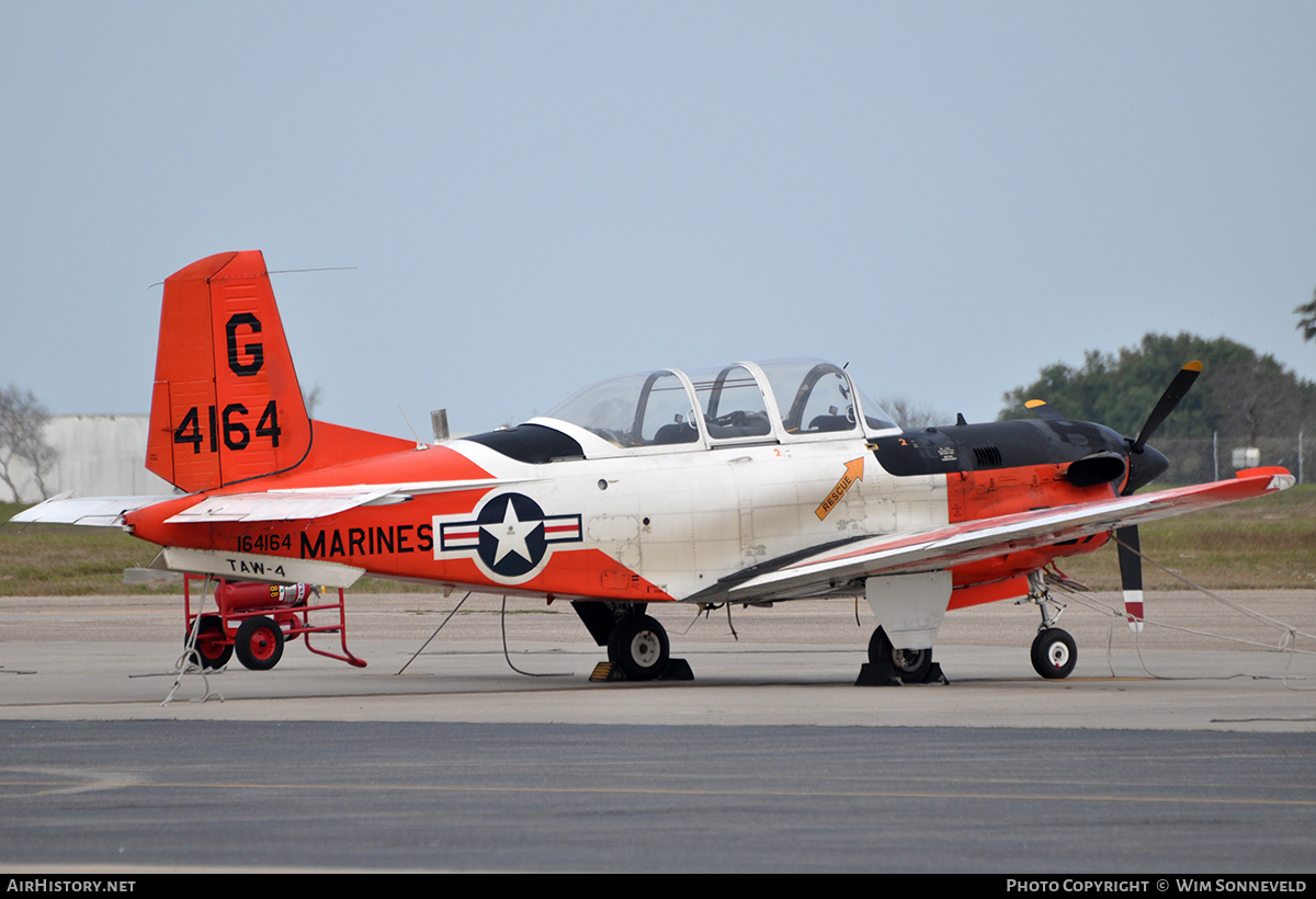 Aircraft Photo of 164164 | Beech T-34C Turbo Mentor | USA - Navy | AirHistory.net #695807