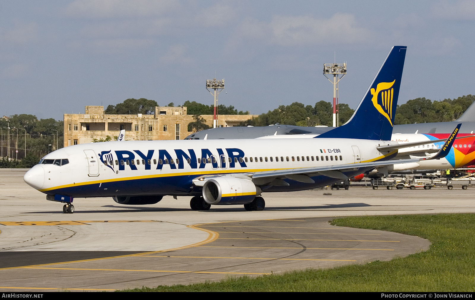 Aircraft Photo of EI-EBR | Boeing 737-8AS | Ryanair | AirHistory.net #695818