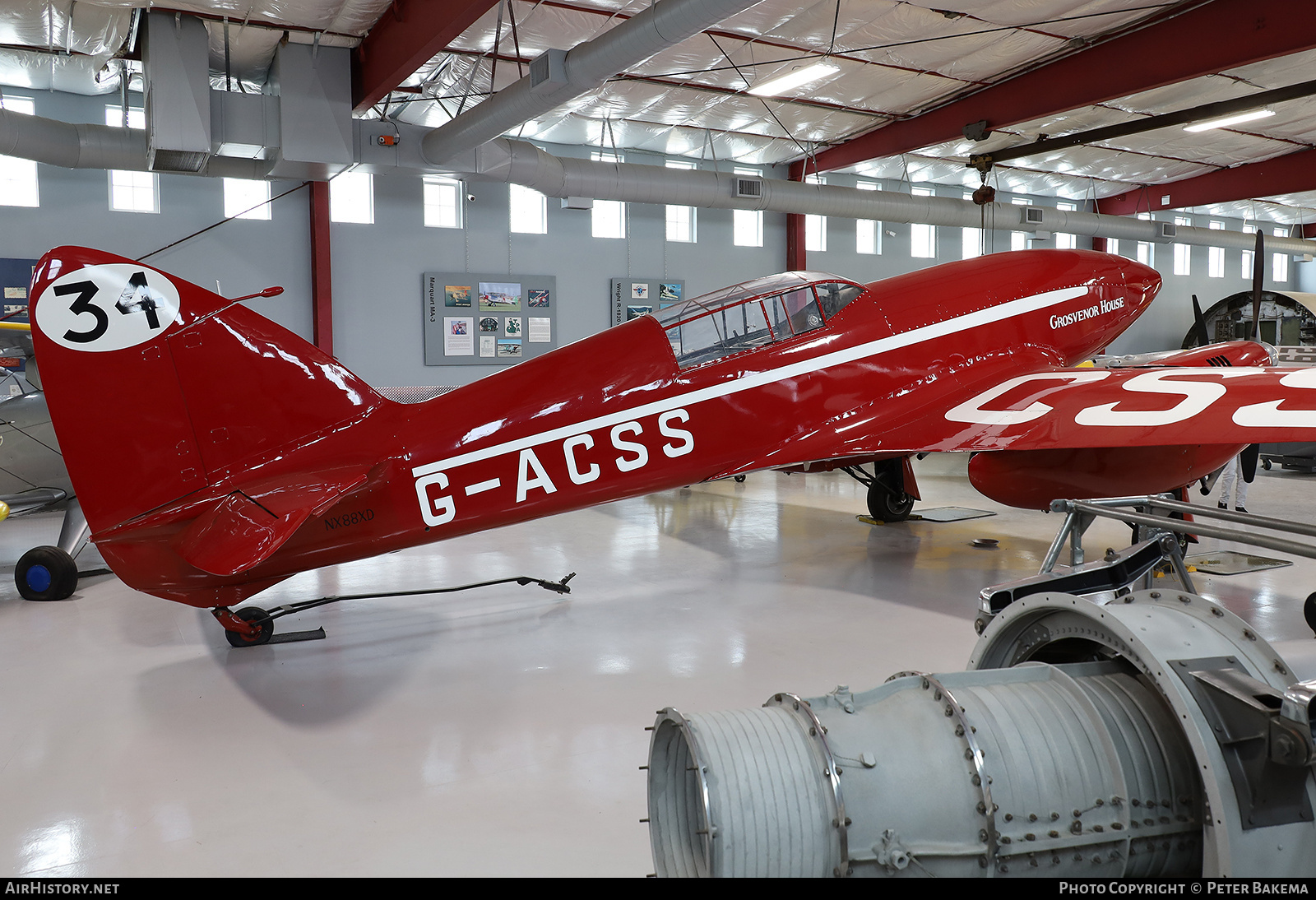 Aircraft Photo of N88XD / G-ACSS | De Havilland D.H. 88 Comet (replica) | AirHistory.net #695825