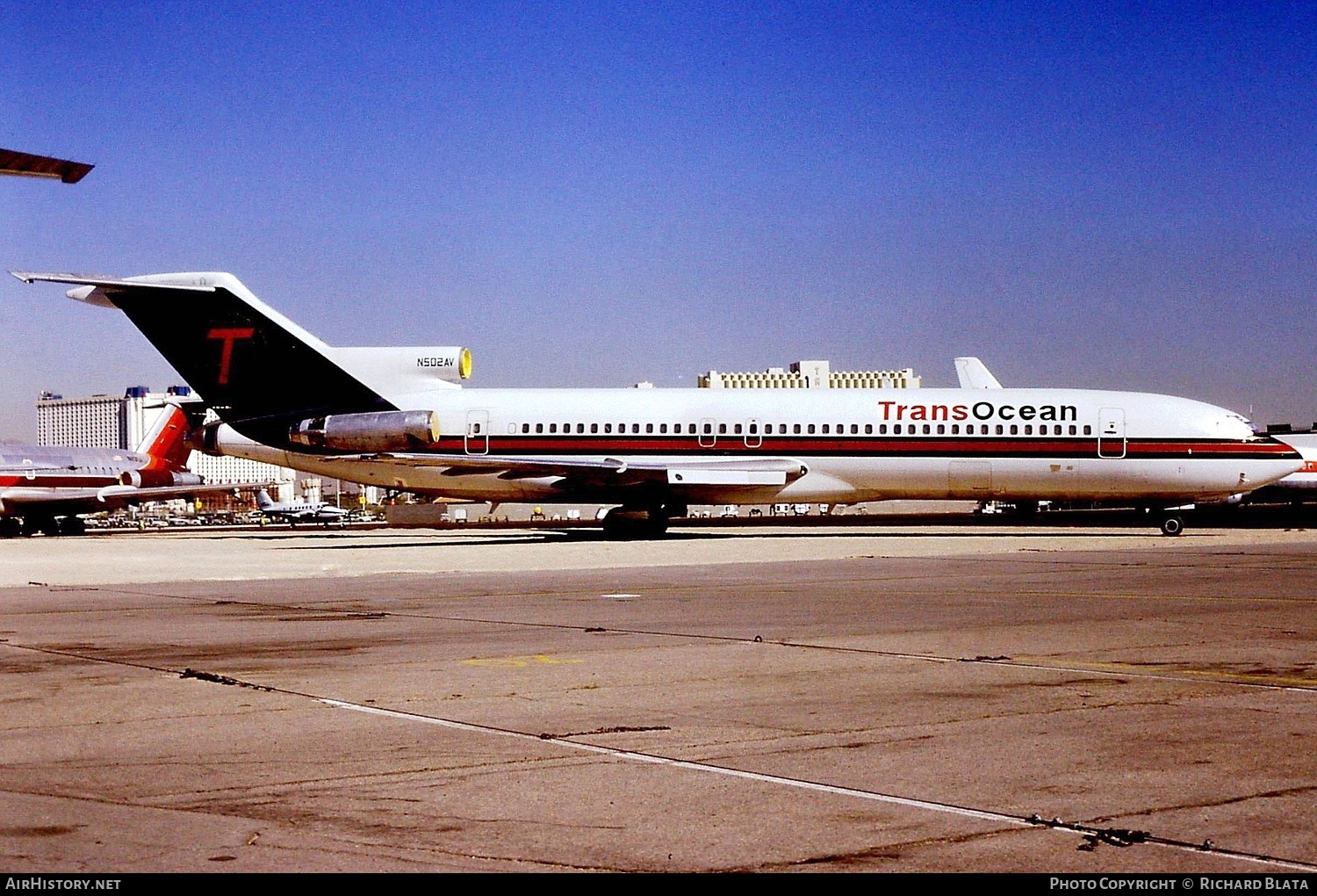Aircraft Photo of N502AV | Boeing 727-247 | Trans Ocean Airways | AirHistory.net #695836