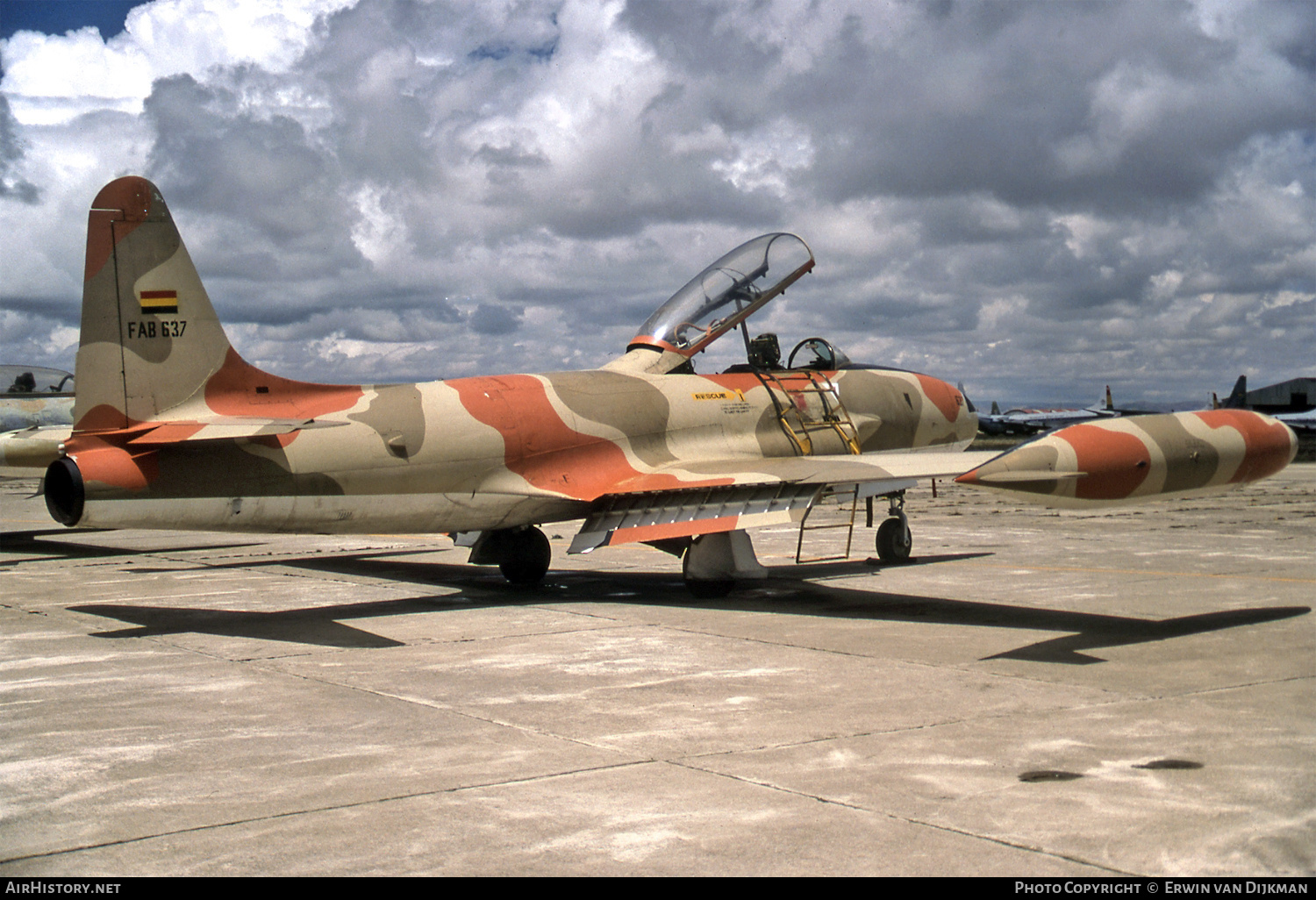 Aircraft Photo of FAB-637 | Canadair T-33AN Silver Star 3 | Bolivia - Air Force | AirHistory.net #695856