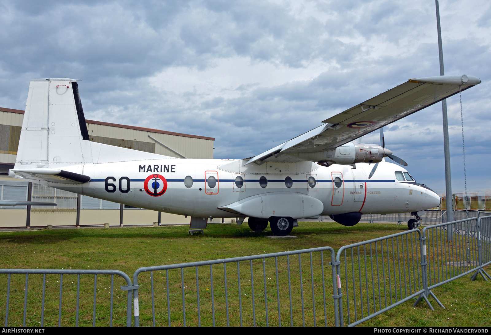 Aircraft Photo of 60 | Aerospatiale N-262E | France - Navy | AirHistory.net #695860