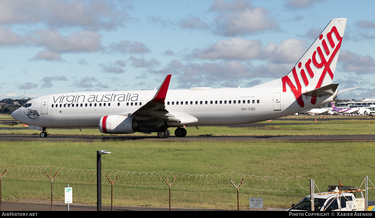 Aircraft Photo of VH-YQO | Boeing 737-8FE | Virgin Australia Airlines | AirHistory.net #695866