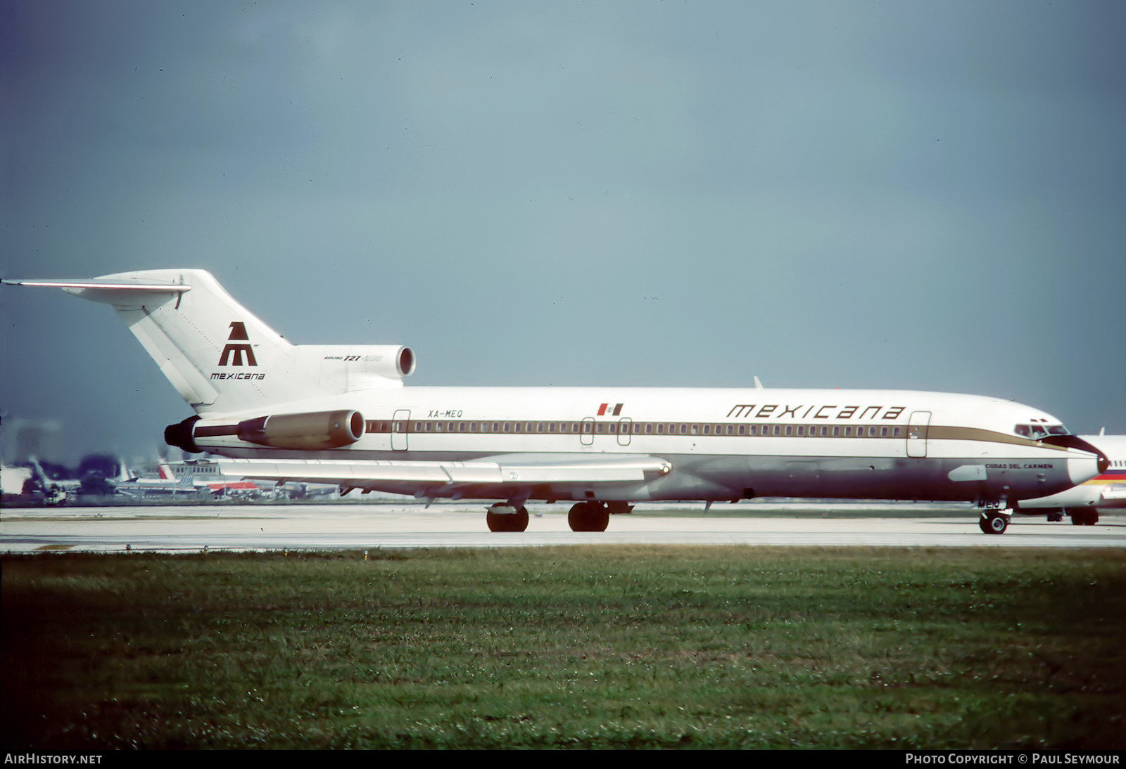 Aircraft Photo of XA-MEQ | Boeing 727-2Q4/Adv | Mexicana | AirHistory.net #695875