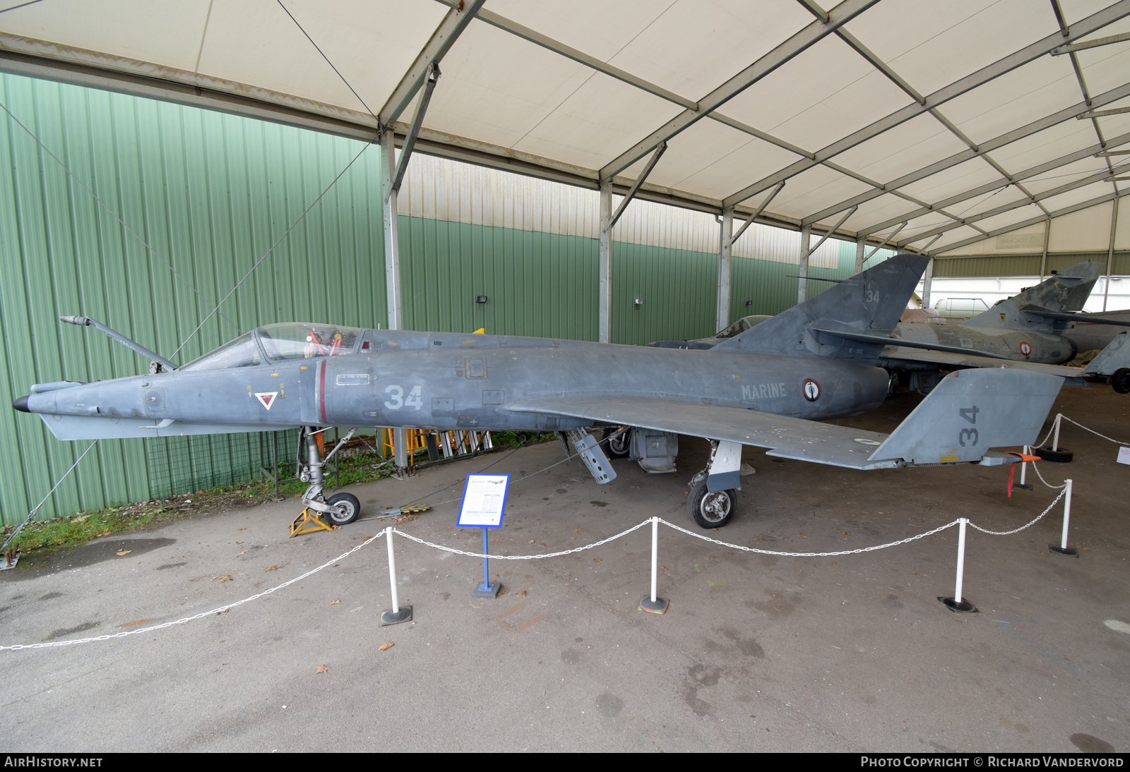 Aircraft Photo of 34 | Dassault Etendard IVM | France - Navy | AirHistory.net #695877