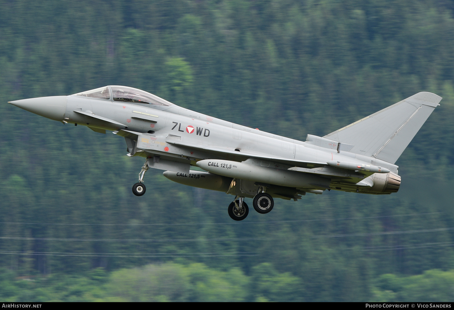 Aircraft Photo of 7L-WD | Eurofighter EF-2000 Typhoon | Austria - Air Force | AirHistory.net #695880