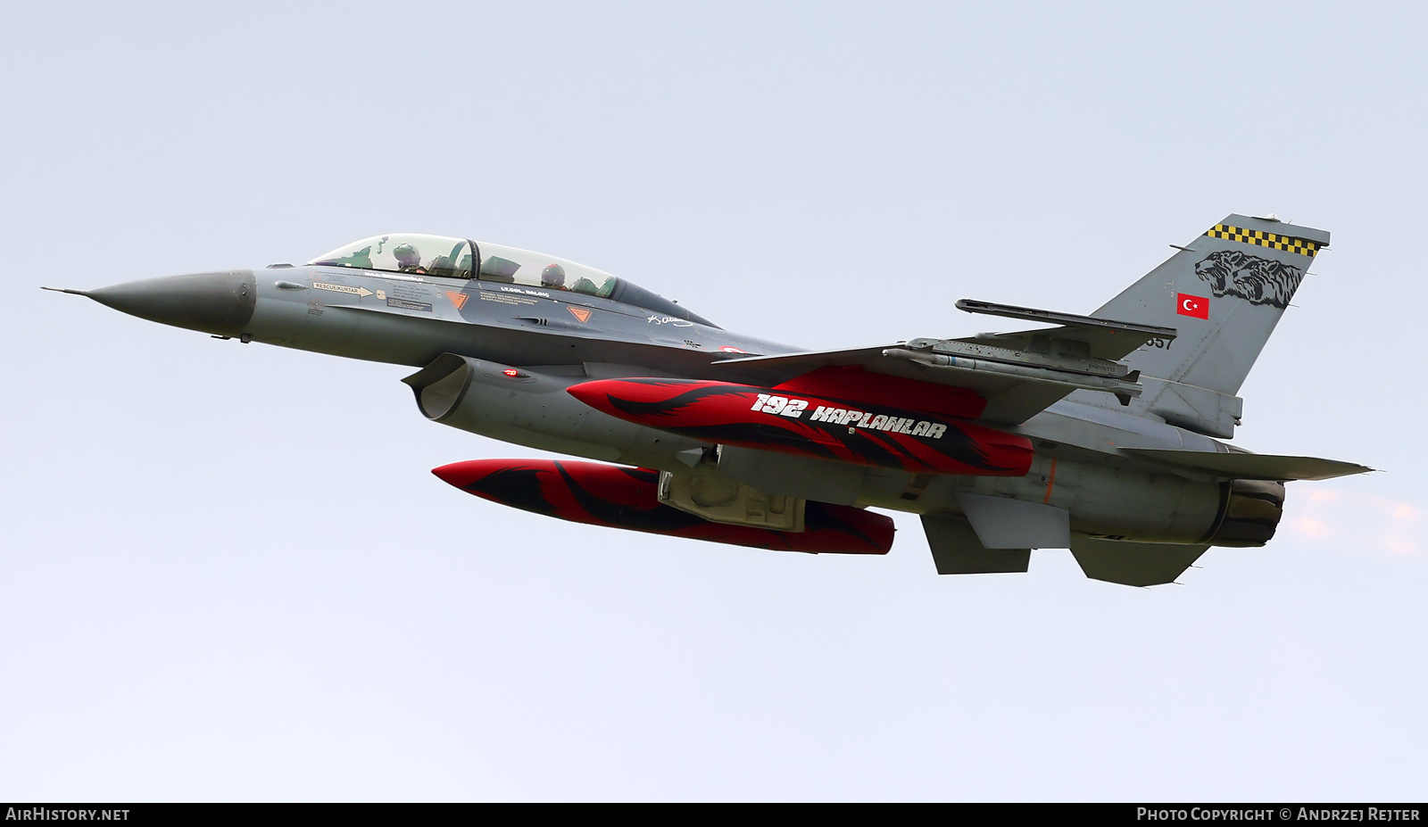 Aircraft Photo of 94-1557 | General Dynamics F-16D Fighting Falcon | Turkey - Air Force | AirHistory.net #695907