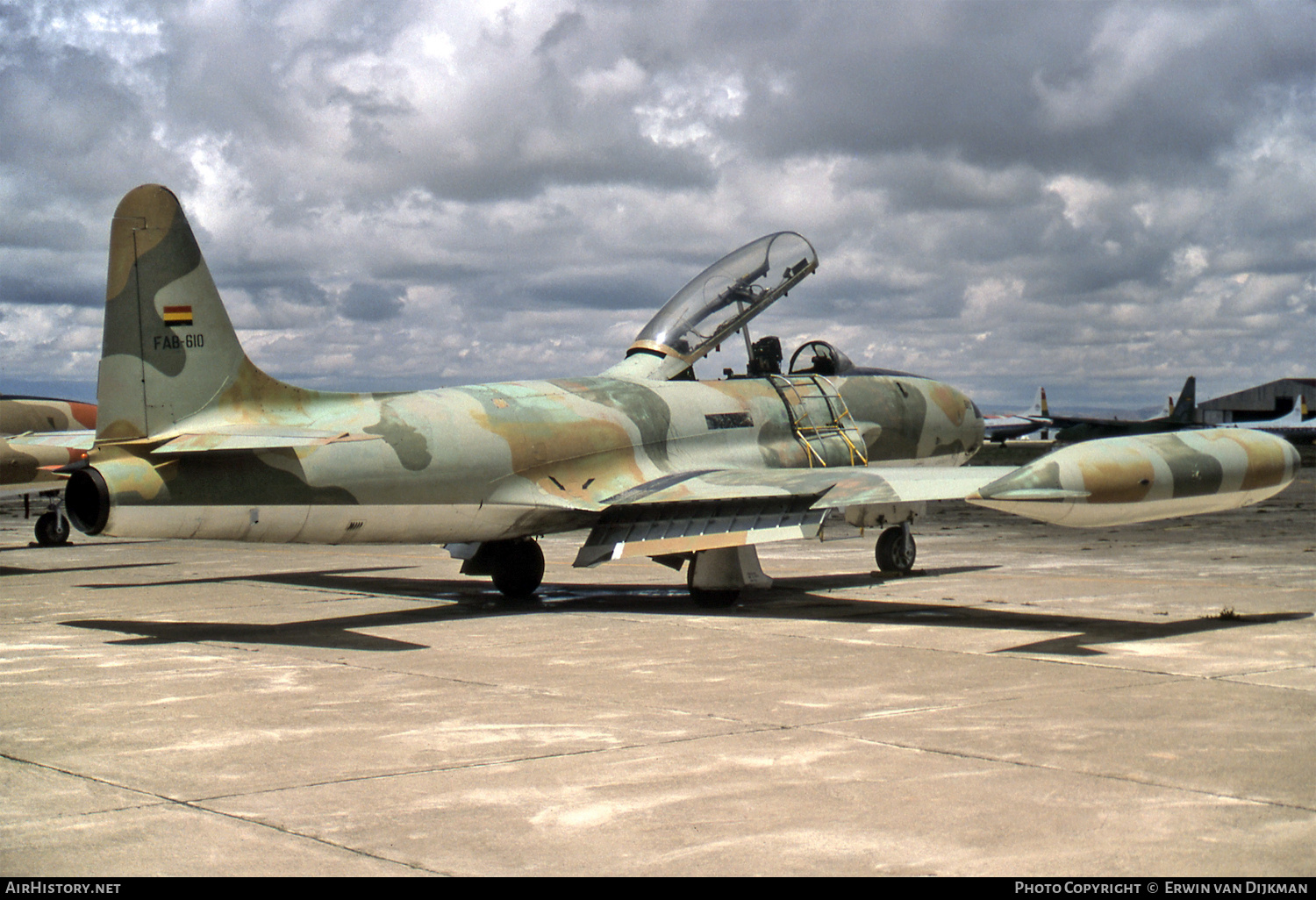 Aircraft Photo of FAB-610 | Canadair T-33AN Silver Star 3 | Bolivia - Air Force | AirHistory.net #695909