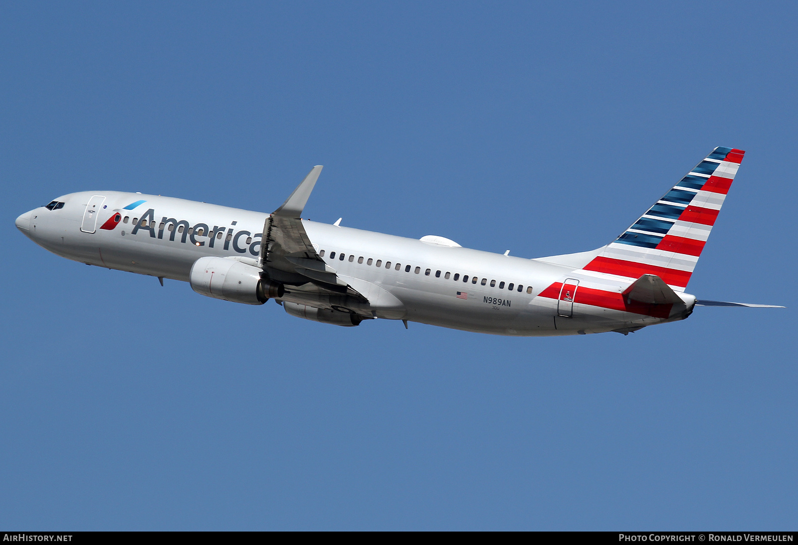 Aircraft Photo of N989AN | Boeing 737-823 | American Airlines | AirHistory.net #695953