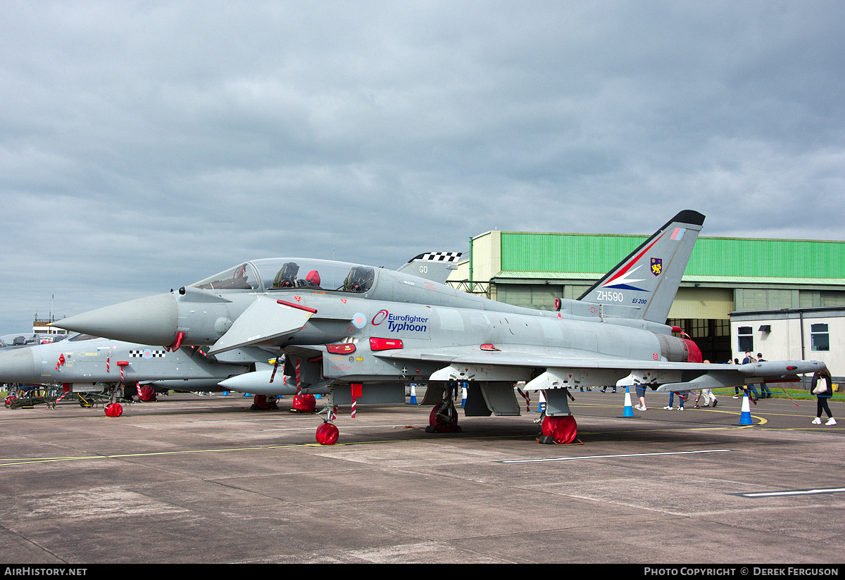Aircraft Photo of ZH590 | Eurofighter EF-2000 Typhoon T1 | UK - Air Force | AirHistory.net #695999