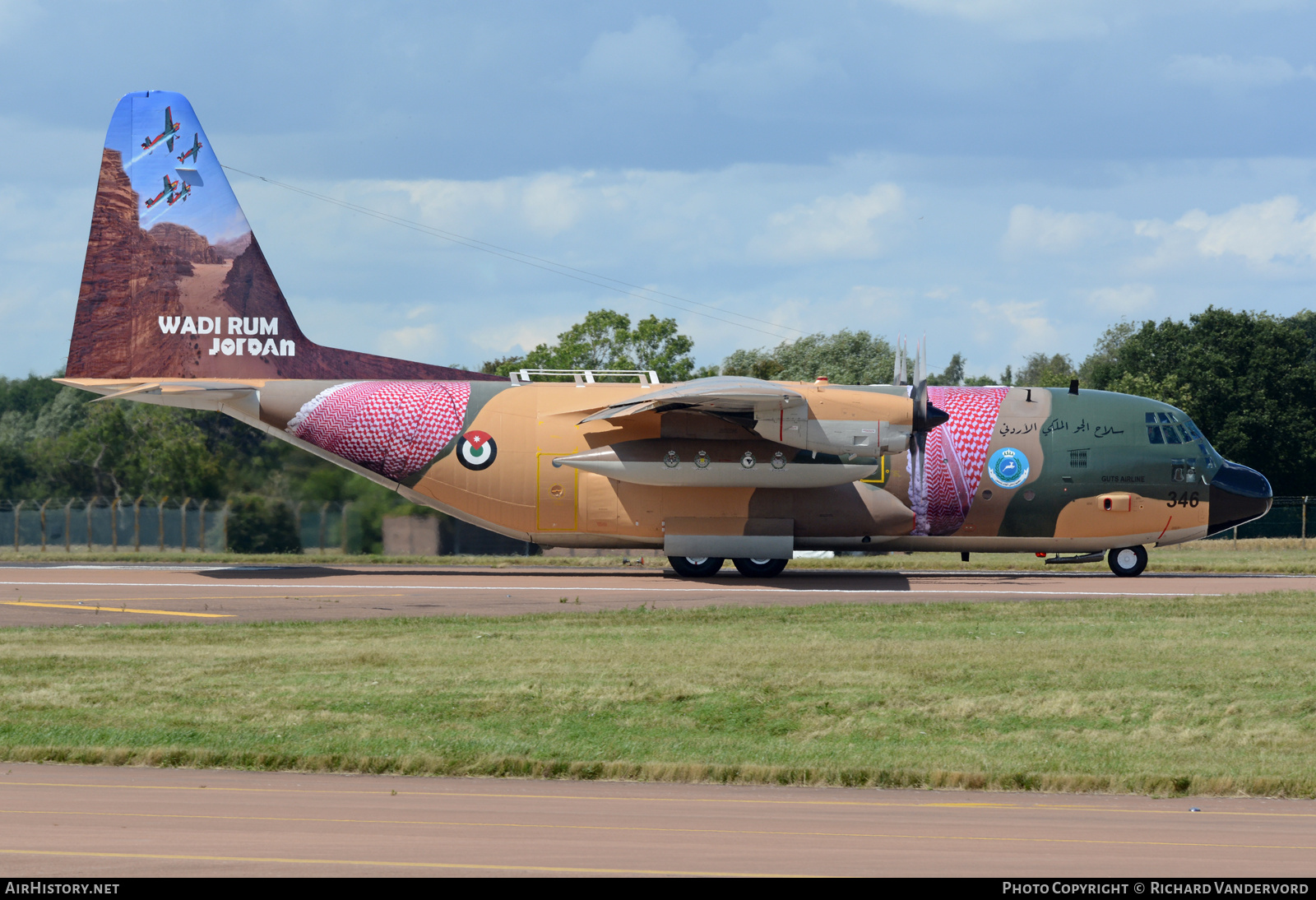 Aircraft Photo of 346 | Lockheed C-130H Hercules | Jordan - Air Force | AirHistory.net #696018