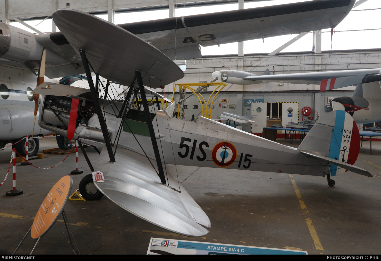 Aircraft Photo of 7 | Stampe-Vertongen SV-4A | France - Navy | AirHistory.net #696023