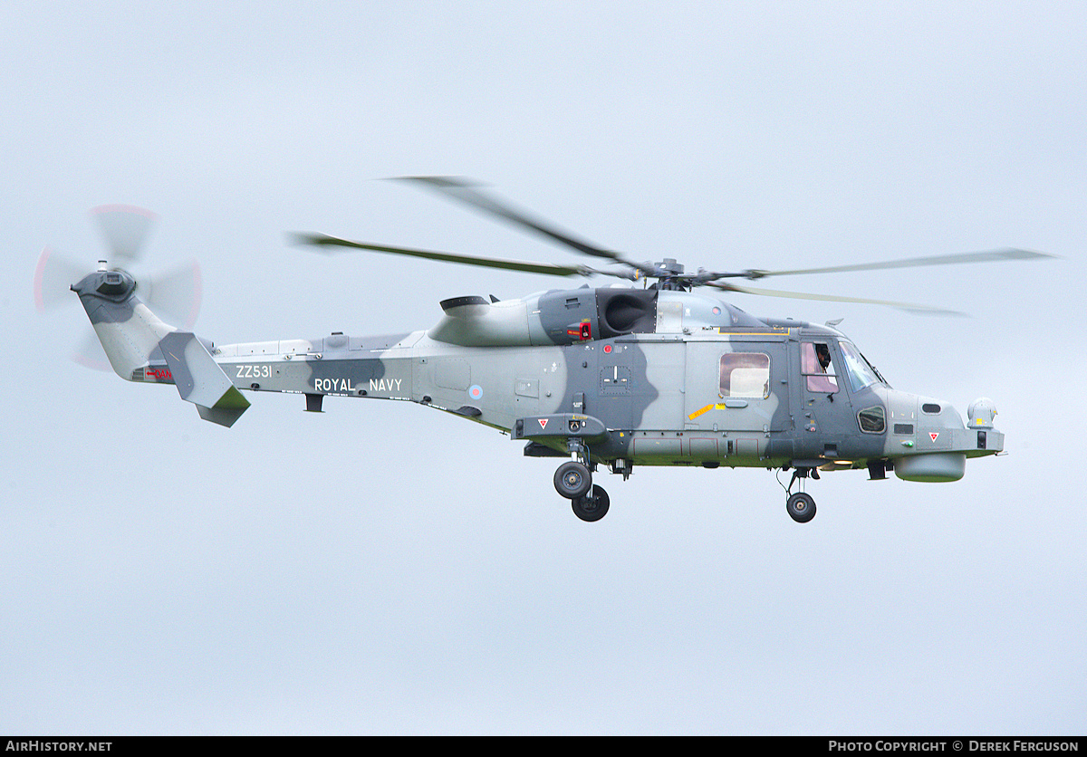 Aircraft Photo of ZZ531 | AgustaWestland AW-159 Wildcat HMA2 | UK - Navy | AirHistory.net #696032