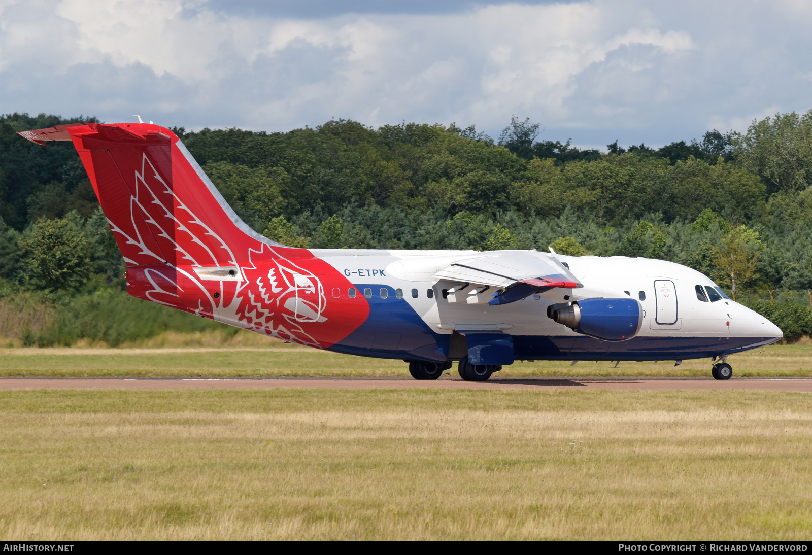 Aircraft Photo of G-ETPK | British Aerospace Avro 146-RJ70 | QinetiQ | AirHistory.net #696051