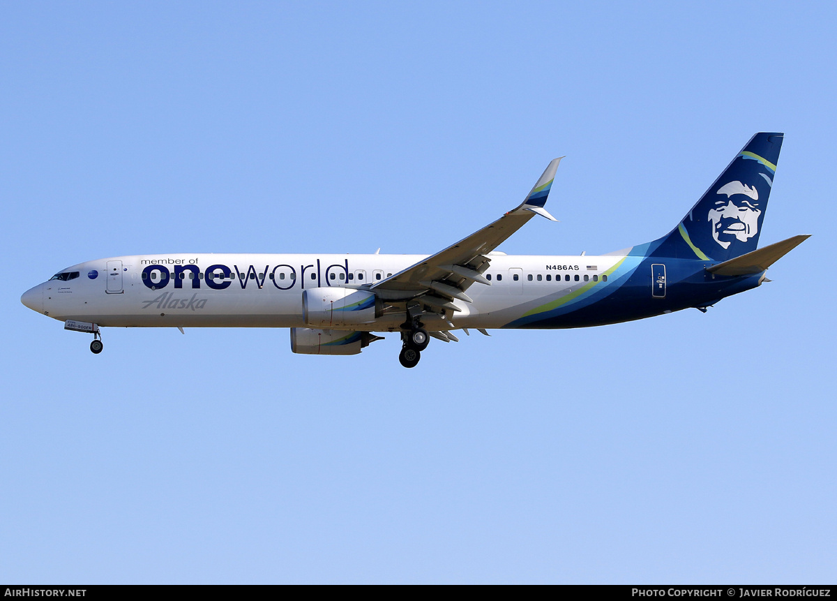 Aircraft Photo of N486AS | Boeing 737-990/ER | Alaska Airlines | AirHistory.net #696056