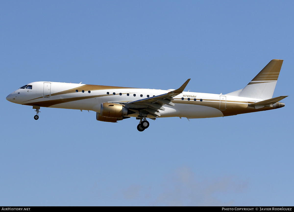 Aircraft Photo of N785MM | Embraer Lineage 1000 (ERJ-190-100ECJ) | AirHistory.net #696058