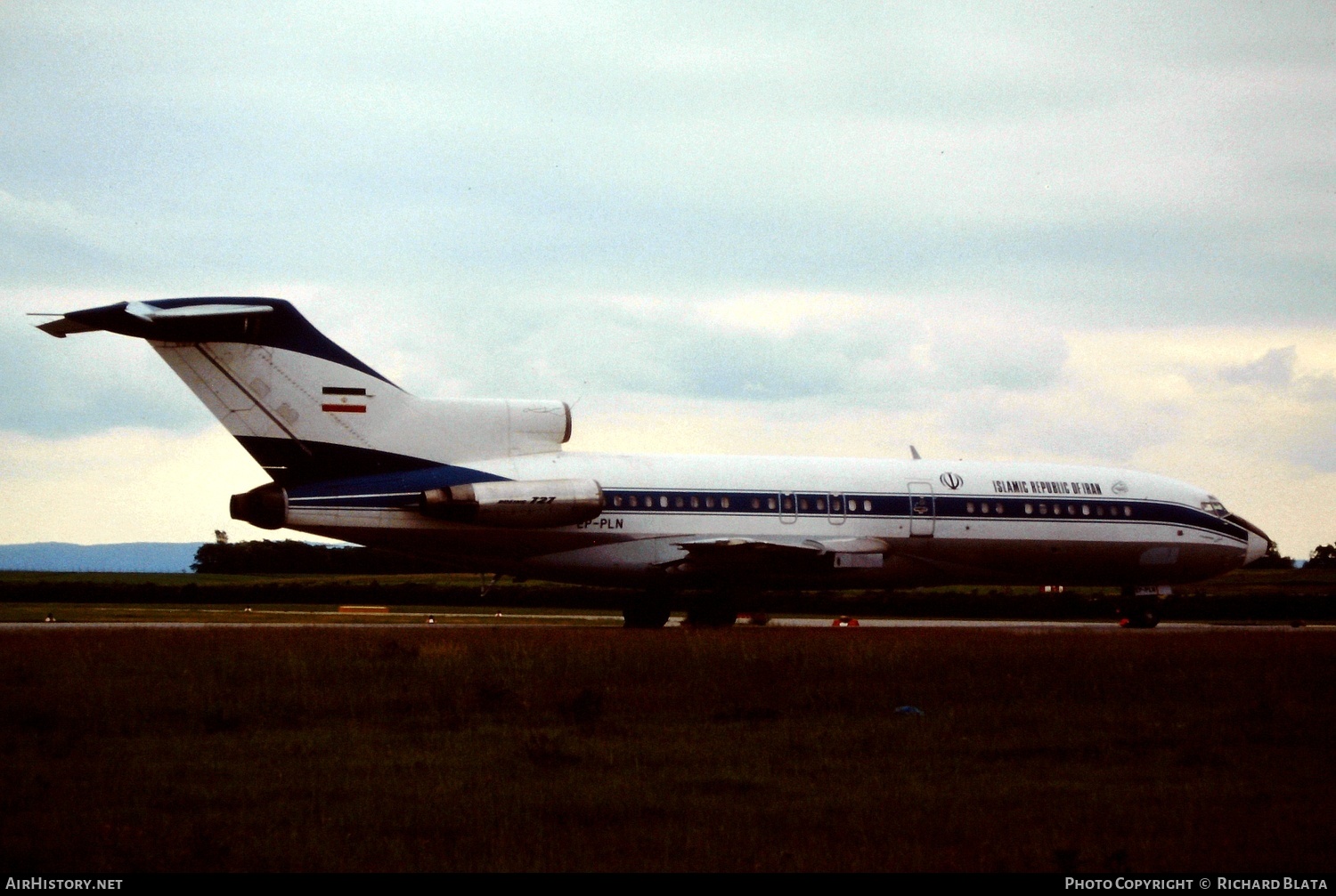 Aircraft Photo of EP-PLN | Boeing 727-30 | Islamic Republic of Iran | AirHistory.net #696077