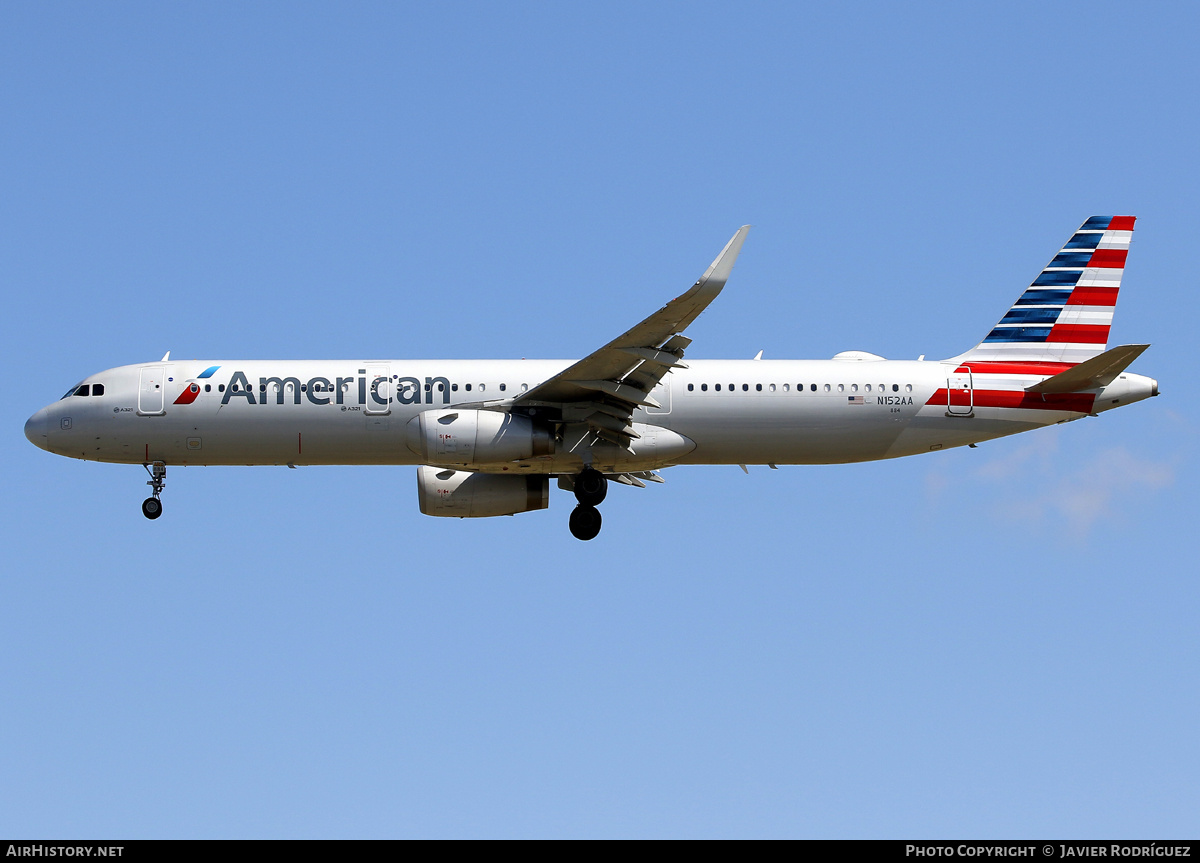 Aircraft Photo of N152AA | Airbus A321-231 | American Airlines | AirHistory.net #696087