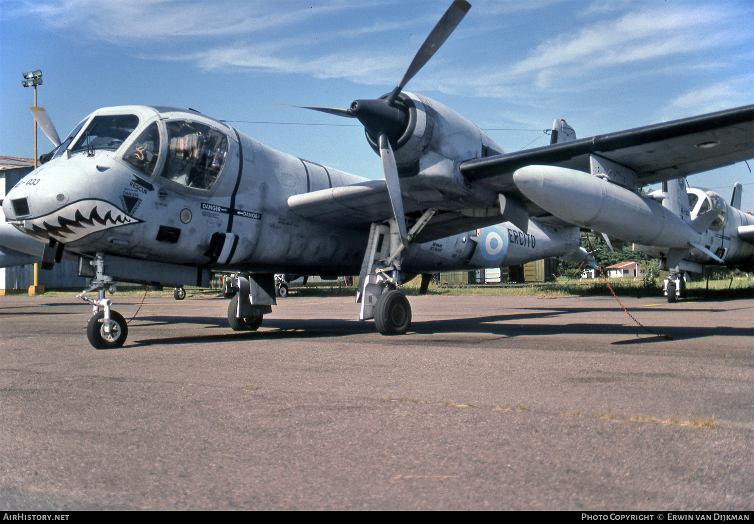 Aircraft Photo of AE-033 | Grumman OV-1D Mohawk | Argentina - Army | AirHistory.net #696095