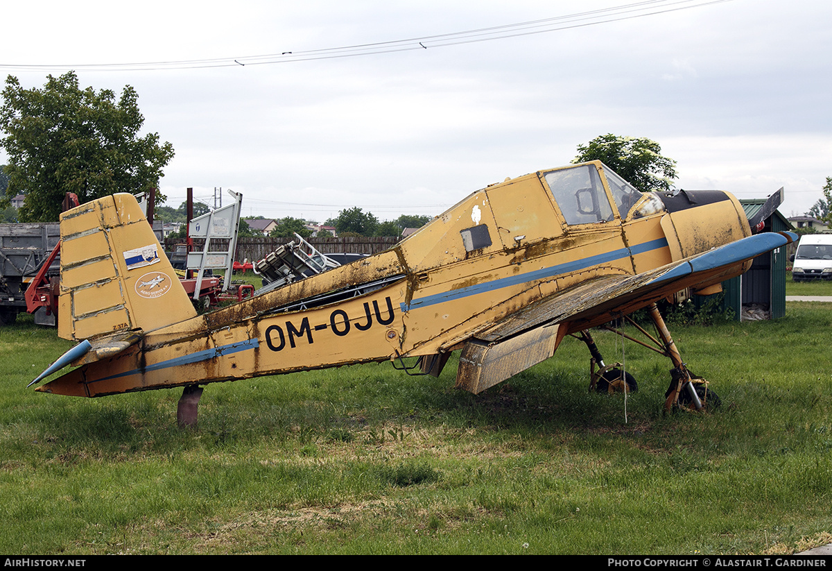 Aircraft Photo of OM-OJU | Zlin Z-37A Cmelak | Aeroservis Kosice | AirHistory.net #696129