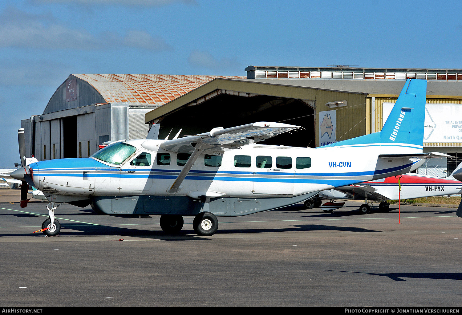 Aircraft Photo of VH-CVN | Cessna 208B Grand Caravan | Hinterland Aviation | AirHistory.net #696142