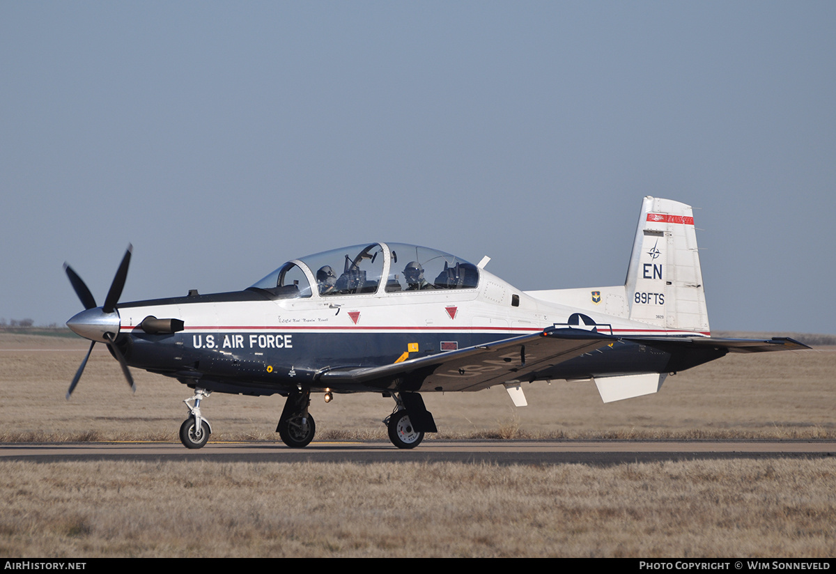 Aircraft Photo of 06-3829 | Raytheon T-6A Texan II | USA - Air Force | AirHistory.net #696153