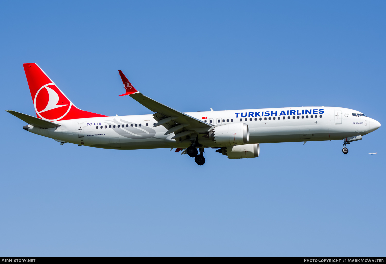 Aircraft Photo of TC-LYB | Boeing 737-9 Max 9 | Turkish Airlines | AirHistory.net #696167