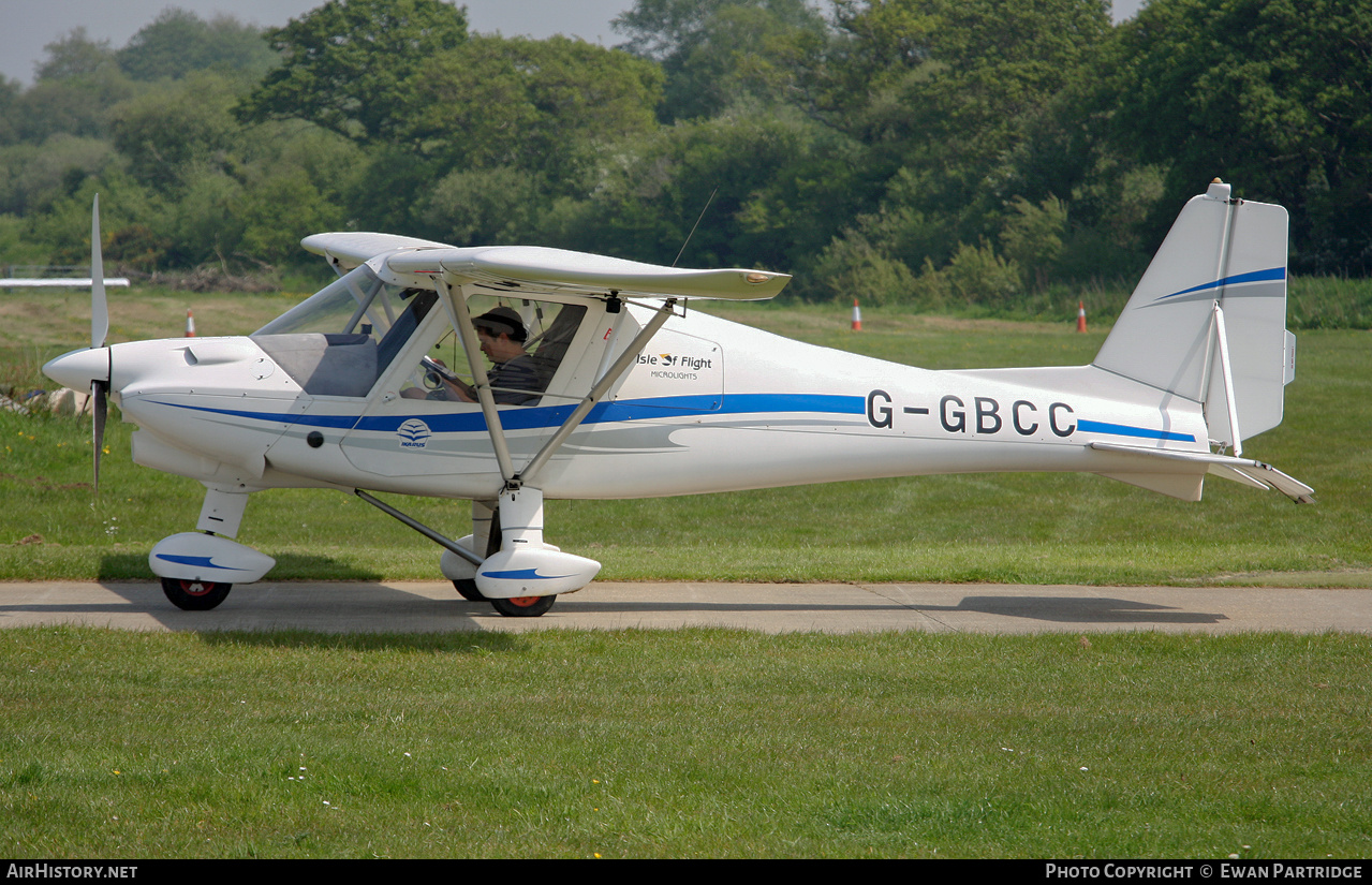 Aircraft Photo of G-GBCC | Comco Ikarus C42-FB100 Bravo | Isle of Flight | AirHistory.net #696170