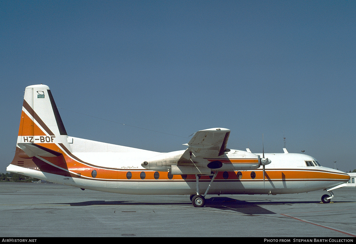 Aircraft Photo of HZ-BOF | Fairchild F-27J | AirHistory.net #696172