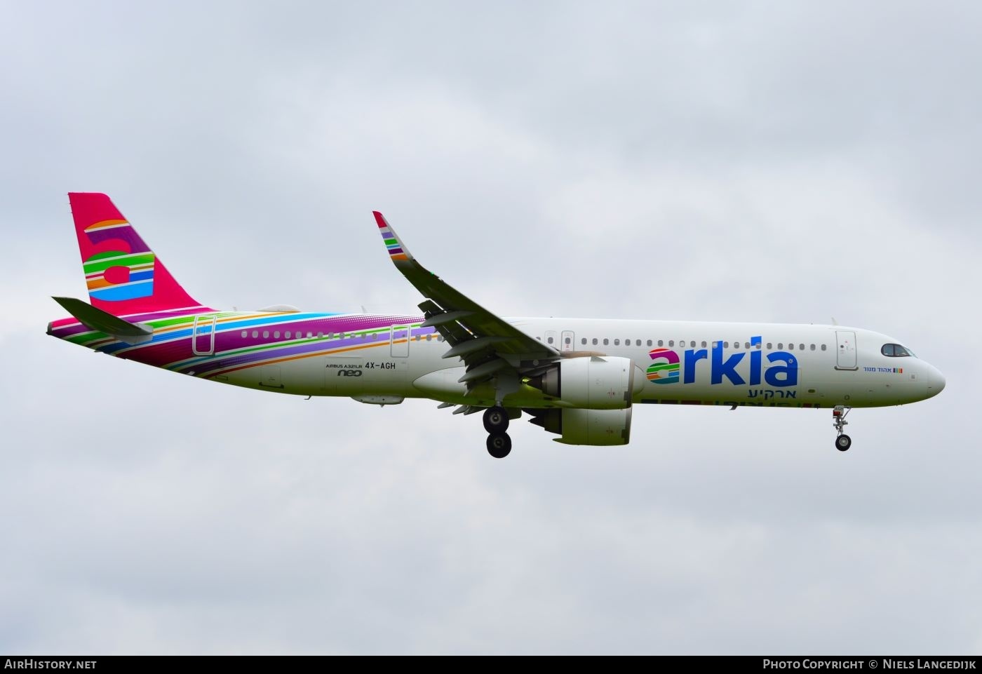 Aircraft Photo of 4X-AGH | Airbus A321-251NX | Arkia Israeli Airlines | AirHistory.net #696175