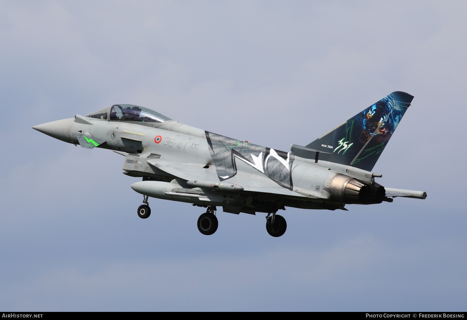 Aircraft Photo of MM7324 | Eurofighter F-2000A Typhoon | Italy - Air Force | AirHistory.net #696177