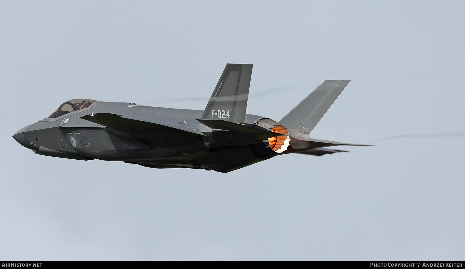 Aircraft Photo of F-024 | Lockheed Martin F-35A Lightning II | Netherlands - Air Force | AirHistory.net #696207