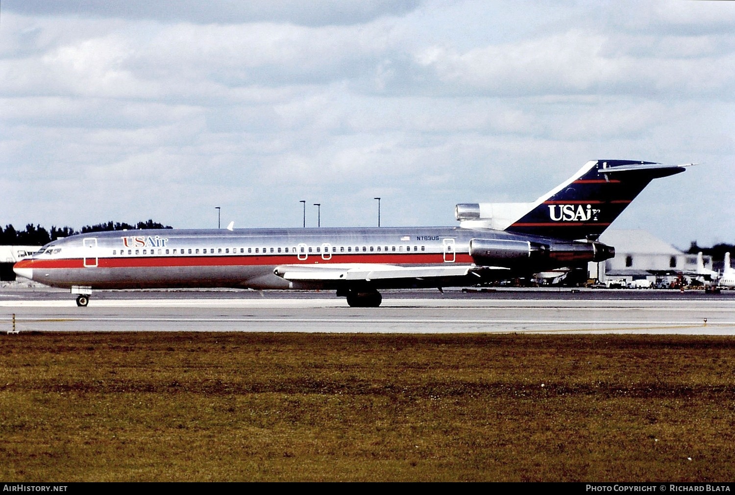 Aircraft Photo of N763US | Boeing 727-264/Adv | USAir | AirHistory.net #696217