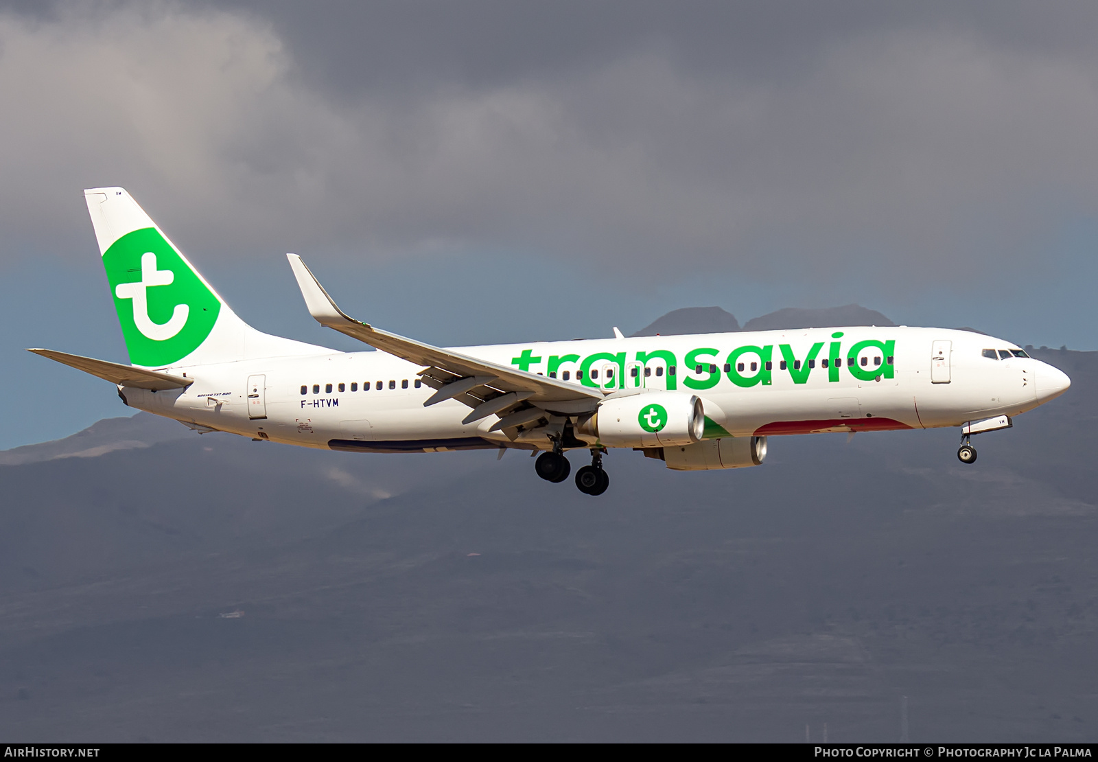 Aircraft Photo of F-HTVM | Boeing 737-84P | Transavia | AirHistory.net #696238