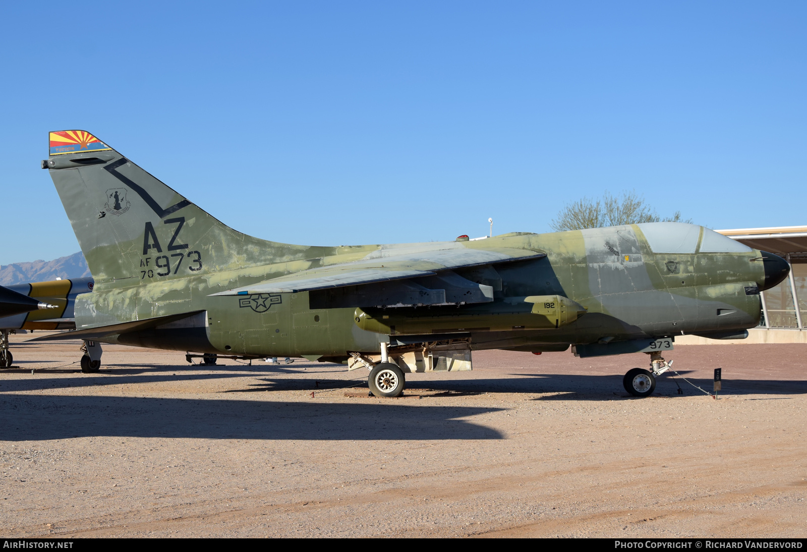 Aircraft Photo of 70-0973 / AF70-973 | LTV A-7D Corsair II | USA - Air Force | AirHistory.net #696247