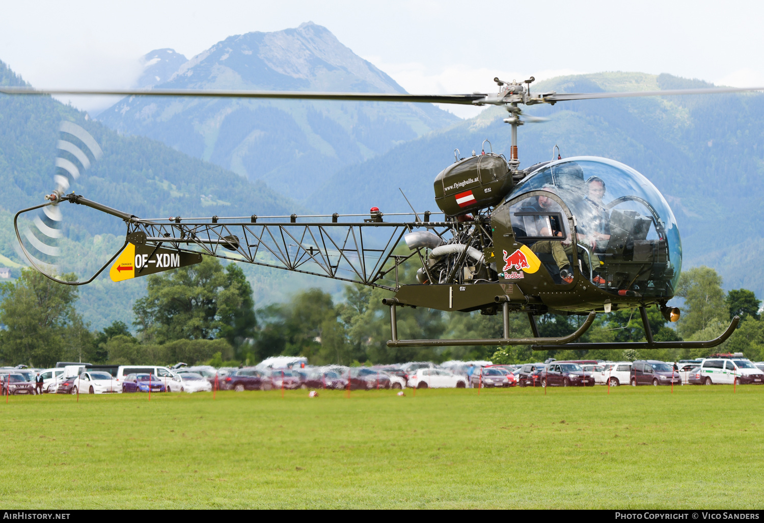Aircraft Photo of OE-XDM | Bell 47G-3B-1 Sioux | Red Bull | AirHistory.net #696251