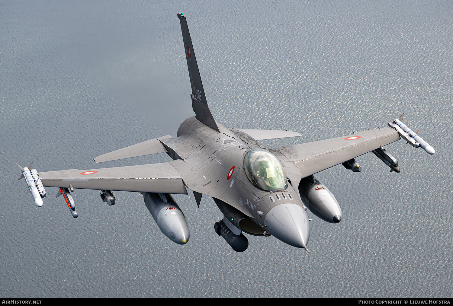 Aircraft Photo of E-005 | General Dynamics F-16A Fighting Falcon | Denmark - Air Force | AirHistory.net #696283
