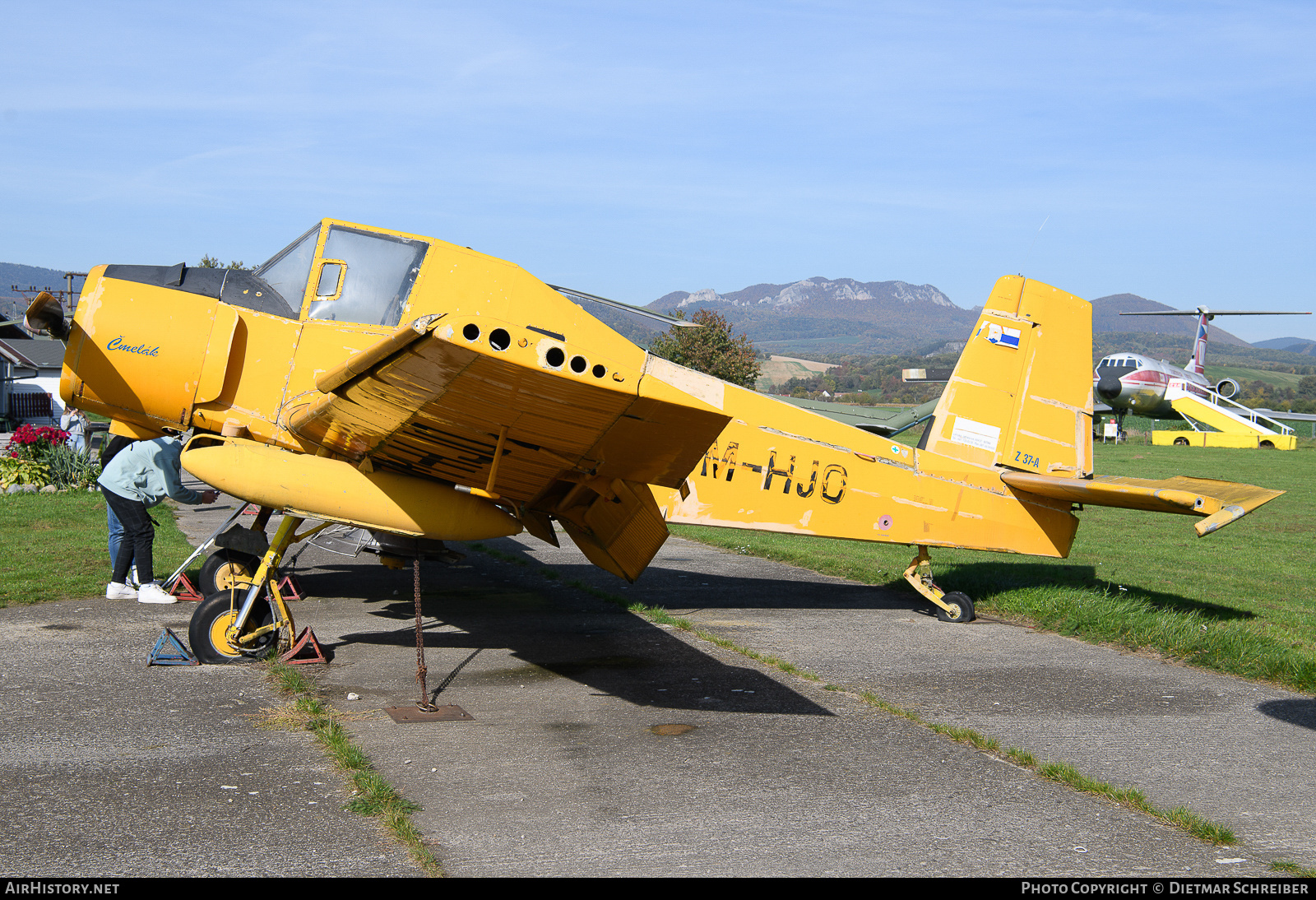 Aircraft Photo of OM-HJO | Zlin Z-37A Cmelak | AirHistory.net #696309
