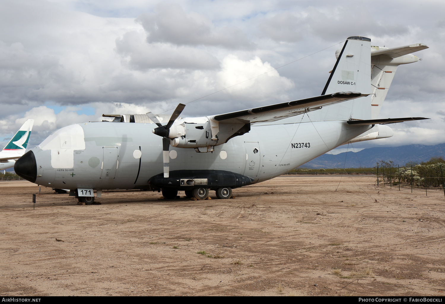 Aircraft Photo of N23743 / 90-0171 | Alenia C-27A Spartan | DoS Air Wing - Department of State | AirHistory.net #696315