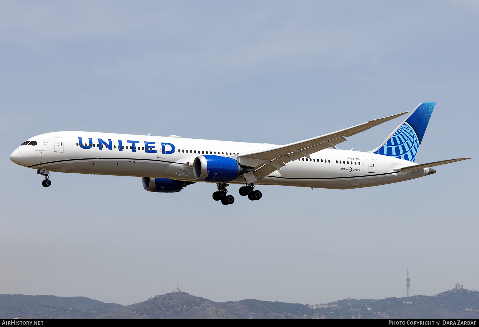 Aircraft Photo of N17015 | Boeing 787-10 Dreamliner | United Airlines | AirHistory.net #696318